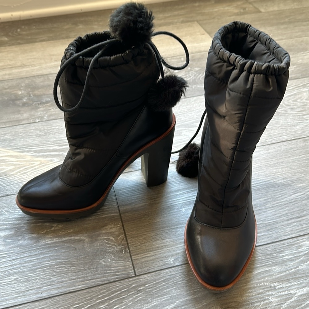 Kate Spade Heeled Puffer Snow Boot - Picture 3 of 10